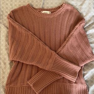 Pink Rose Sweater